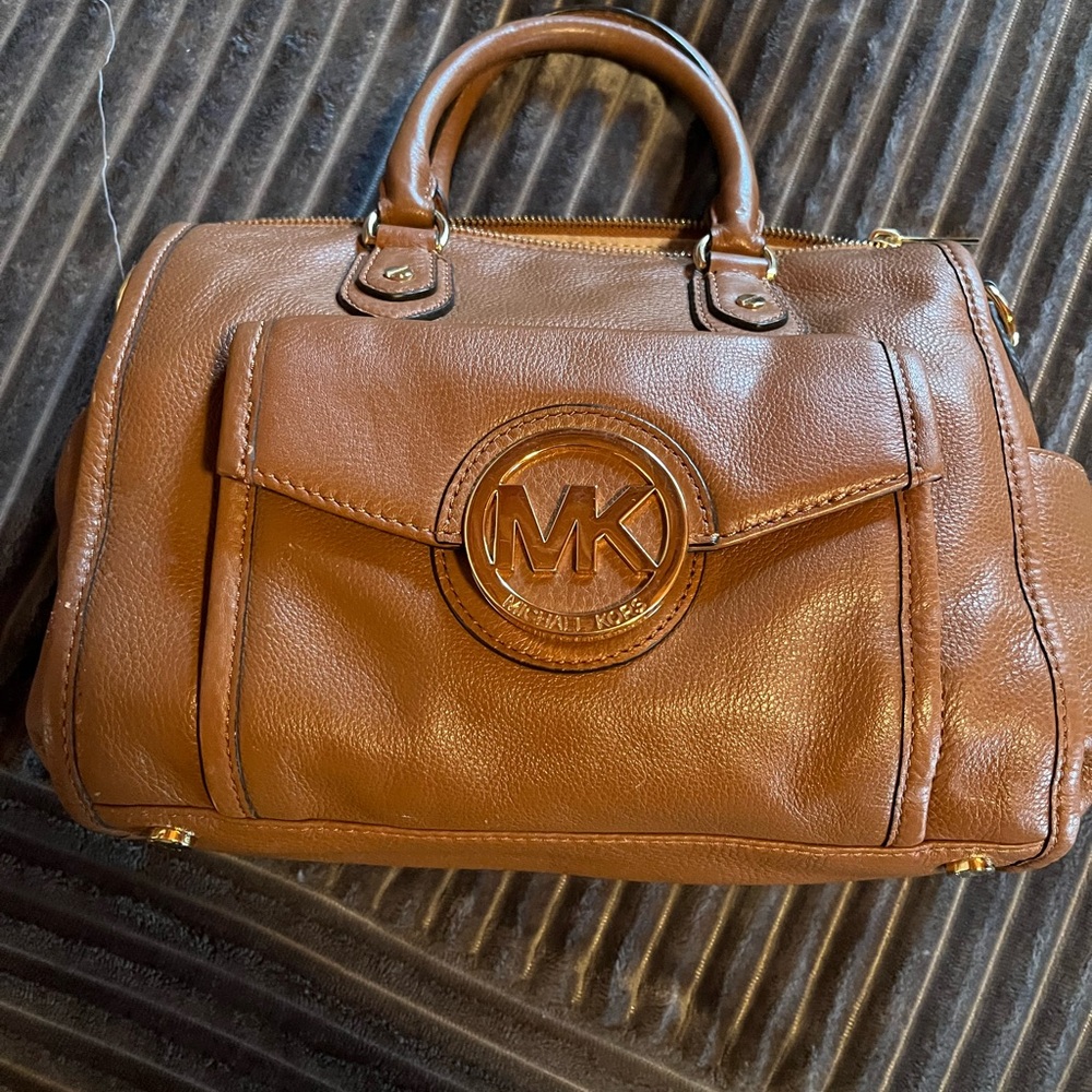 Michael Kors Brown Leather Handbag